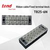 Совершенно новый клеммный блок TIANDE TB25-6N 25А 250В AC 600В Макс.