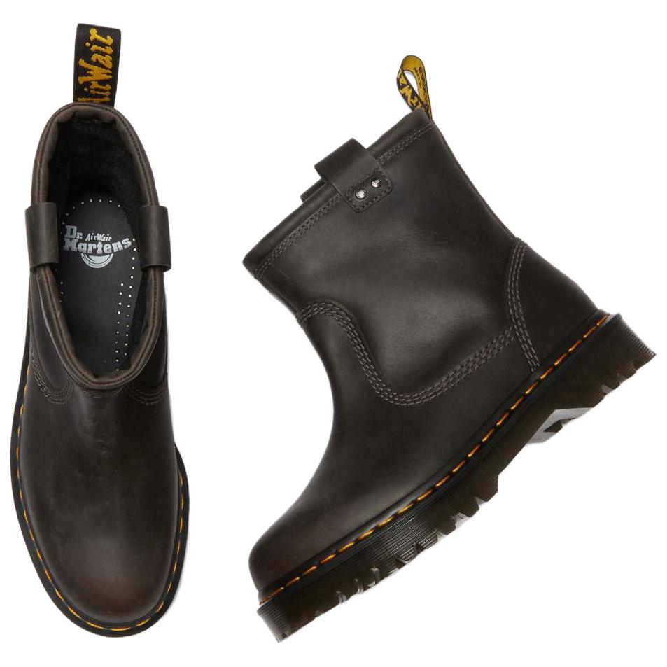 Dr. Martens Fashion Casual Versatile Ankle Boots Unisex Ankle Boots Brown 31880057