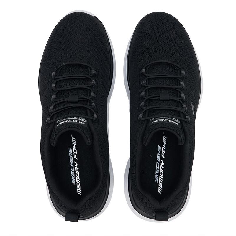 Skechers Дышащие легкие повседневные кроссовки с низким верхом мужские 8790258-BKW