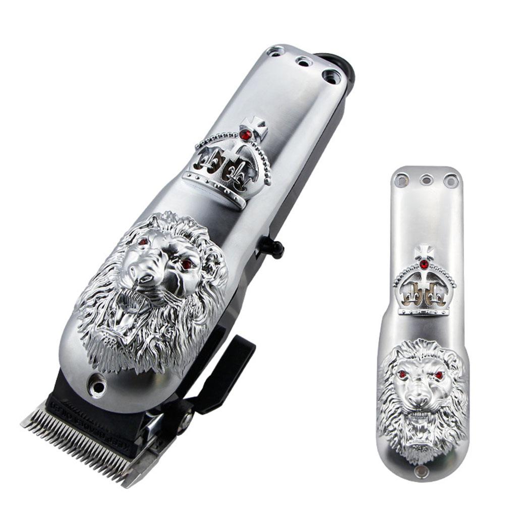 Профессиональная машинка для стрижки волос Передняя крышка Электрическая машинка для стрижки Триммер Корпус Защитный кожух для WAHLAnimal Головка Серебристый