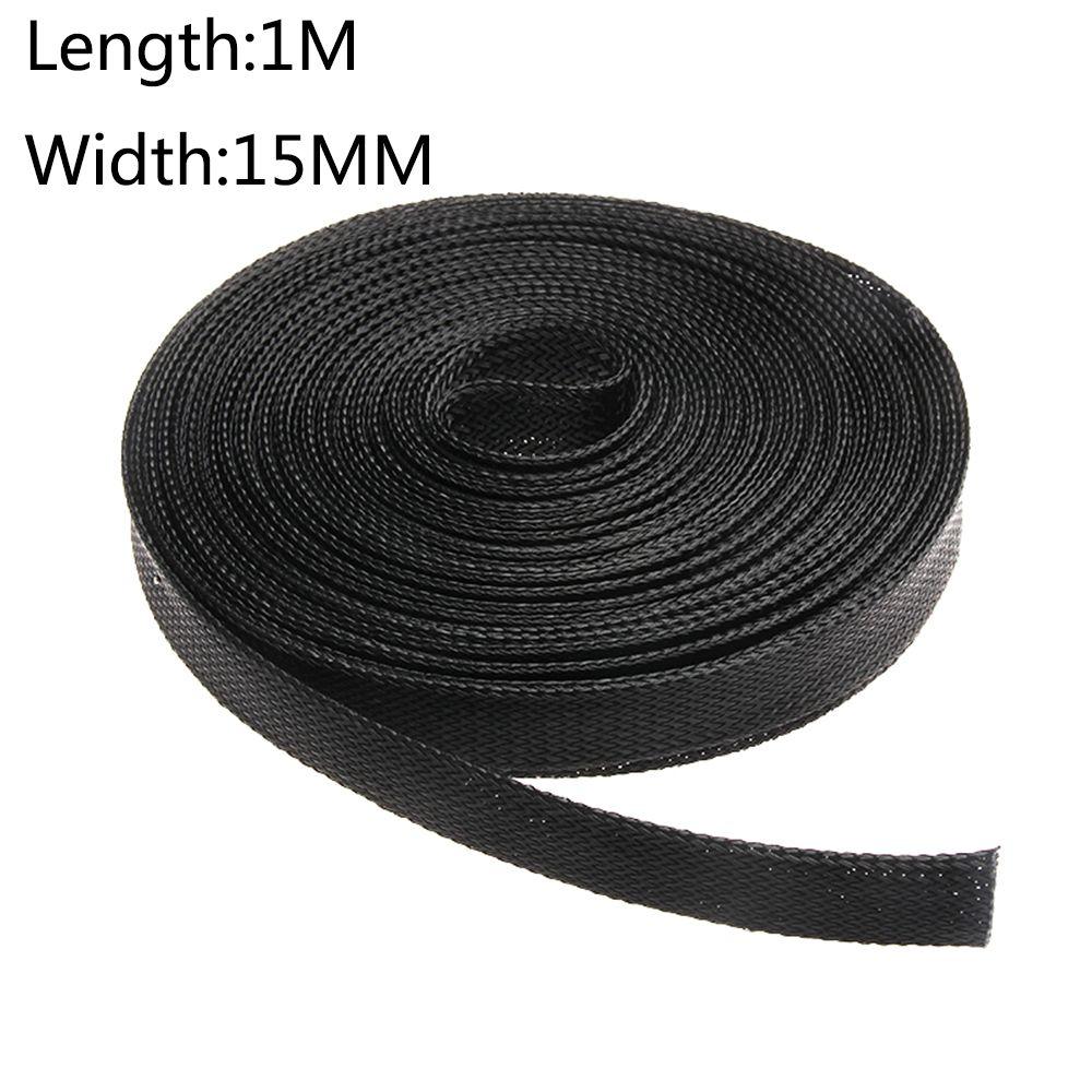 5M Плотная расширяемая ПЭТ изоляционная оплетка для защиты кабеля и провода