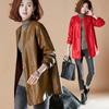 Autumn Winter New Fashion Leather Women Jacket Coat Plus Size 6xl Black Clothes