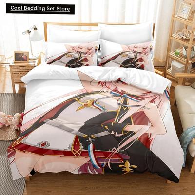 3D-принт аниме Azur Lane комплект постельного белья односпальный двуспальный двуспальный двуспальный комплект для взрослых и детей спальня пододеяльник комплект простыней