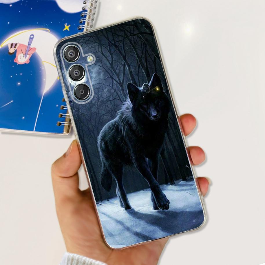 For Samsung Galaxy M15 5G Case SM-M156B Luxury Marble Clear Silicone Soft TPU Phone Cover For Samsung Galaxy F15 5G
