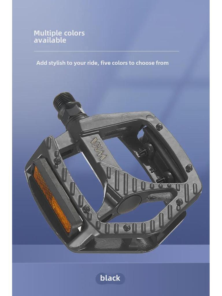 Aluminum Alloy Double DU Bearing Bicycle Pedals for Mountain and Road Bikes