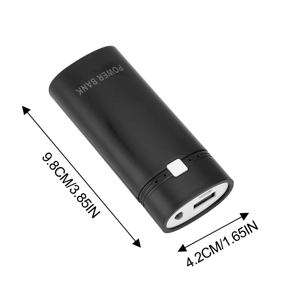 Обновление порта TYPE-C 2 отсека Без пайки Корпус Power Bank 18650 Ящик для хранения Power Kits Защита от обратной полярности DIY-комплект 5V2A