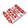 For SCY RC Car 16101 16102Pro 16103  Upgrade Metal Parts Accessories aluminum Alloy Suspension Arm Wheel Seat Steering Cup Set