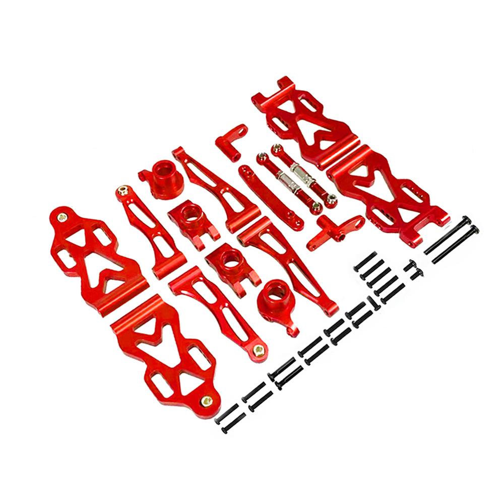 For SCY RC Car 16101 16102Pro 16103 Upgrade Metal Parts Accessories aluminum Alloy Suspension Arm Wheel Seat Steering Cup Set
