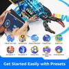 Makeblock mBot Ultimate Robot Arm STEM Education DIY Robot Kit Совместимость с Arduino C Python Raspberry Pi Scratch Assembly Robot App Пульт дистанционного управления