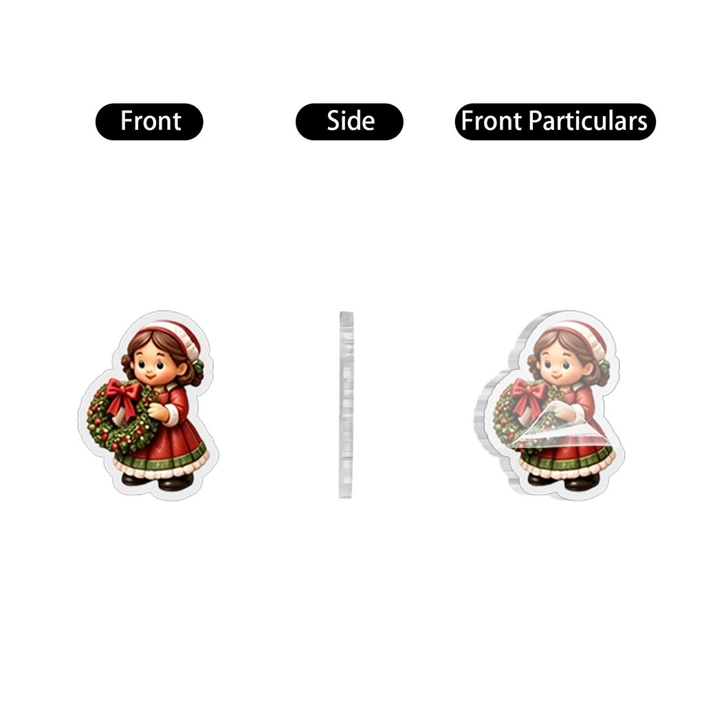 2D Flat Acrylic Set, for Collecting and Display of Small Items