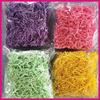 Pleated Raffia Souvenir Wedding Candy Box with Decorative Shredded Paper Filler