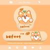 Коврик для мыши Corgi Puppy с подставкой для запястья для офиса и игр - Милая подставка для клавиатуры для небольших столов