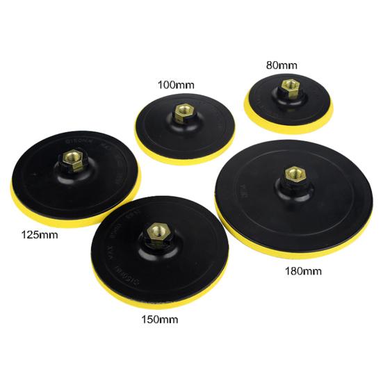 M14 Автомобильный полировщик, полировка, шлифовка, угловая шлифовальная машина, крючок, петля, подложка, диски