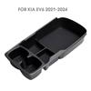 Car Storage Box For Kia EV6 2024-2024 Center Console Storage Box Lower Layer Tray Tidying Center Console Organizer Accessor U3L9