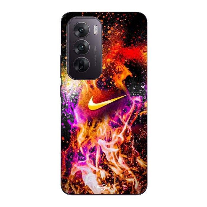 Coque Pour Oppo Reno 12 5g Nike peinture colorée Maniacase