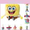 Super Soft Spongebob Patrick Star Squidward Plush Toy Pendant For Kids Girls Cute Kawaii Stuffed Doll Gift