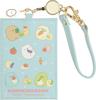 PB68801 Sumikko Gurashi Pass Case with Reel “Welcome! “Tabemonoukoku”