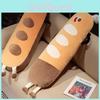 French Baguette Cartoon Plush Toy Cushion Polyester Filling Cozy Bedroom Cushion