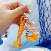 Sea Turtle Seahorse Devil Fishes Fish Tank Keychain With 3d Design Pendant For Kids And Collectors