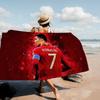 C-Криштиану Р-Роналду C-CR7 Полотенце Микрофибра Пляжное полотенце Впитывающее Быстросохнущее Мягкое Полотенце для йоги, плавания, курорта, альпинизма