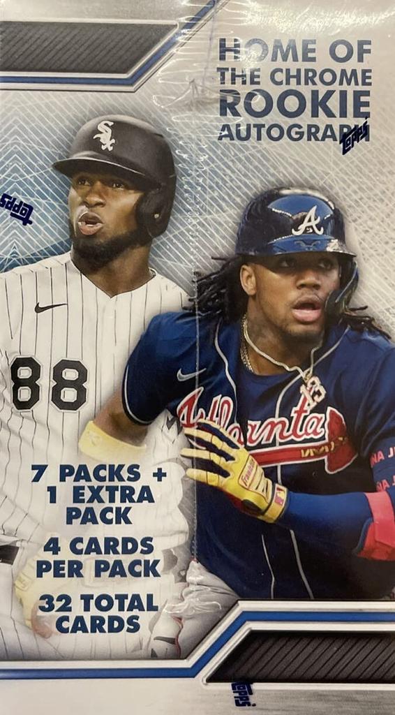 MLB 2021 Topps Chrome Бейсбольная карточка Бластер-бокс Топы Хром Бейсбол Бластер-бокс Карточки Главной бейсбольной лиги