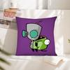 Мультячная наволочка Модная квадратная наволочка Спальня Диван Комната Внутреннее украшение Досуг Захватчик Зим Наволочка 40x40