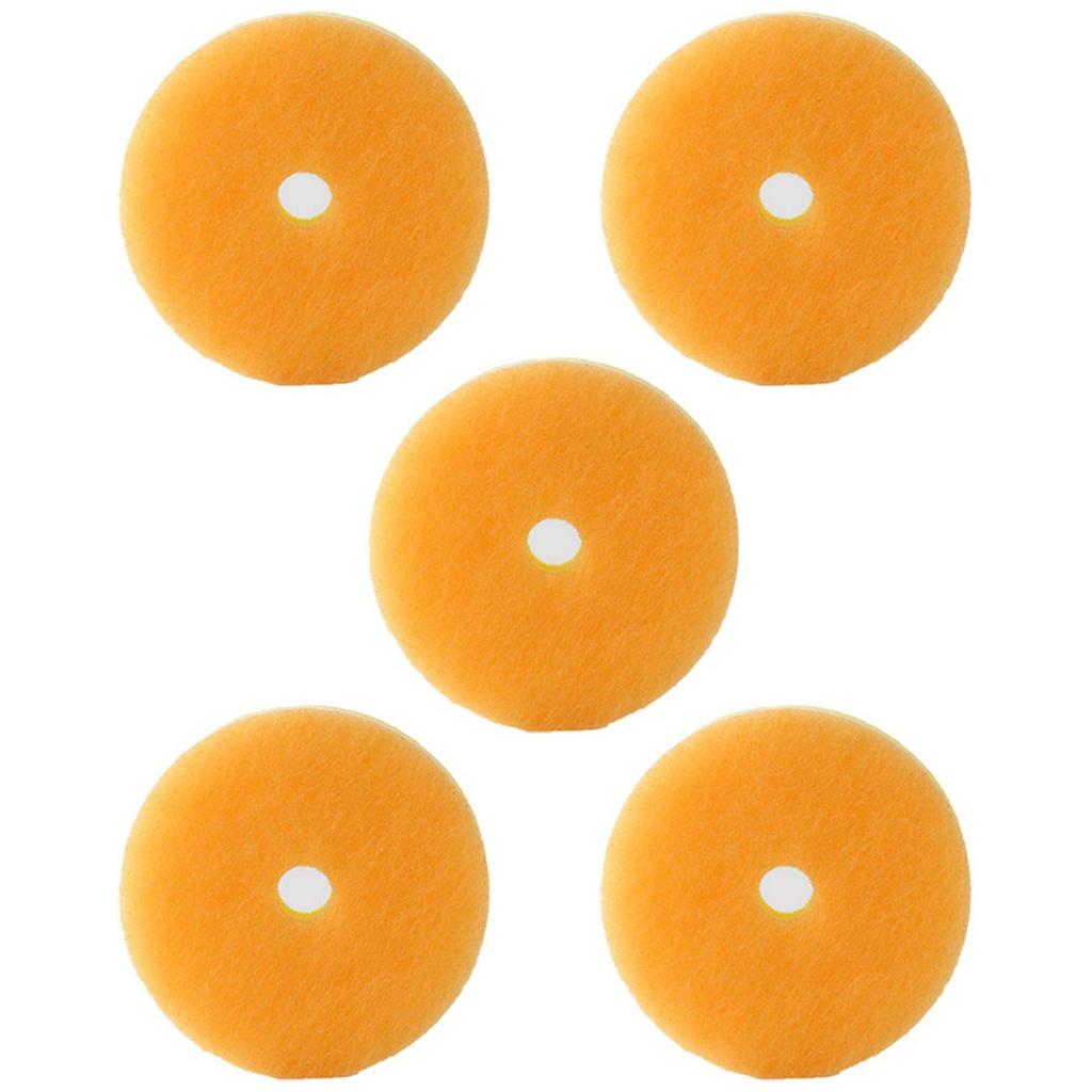 Marna POCO Kitchen Sponge Refills Suction Pack of 5 (without Cups), Yellow, K095Y,