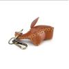 PU Leather Hanging Ornament Elephant Bag Pendant Classic Car Key Chain  Gift