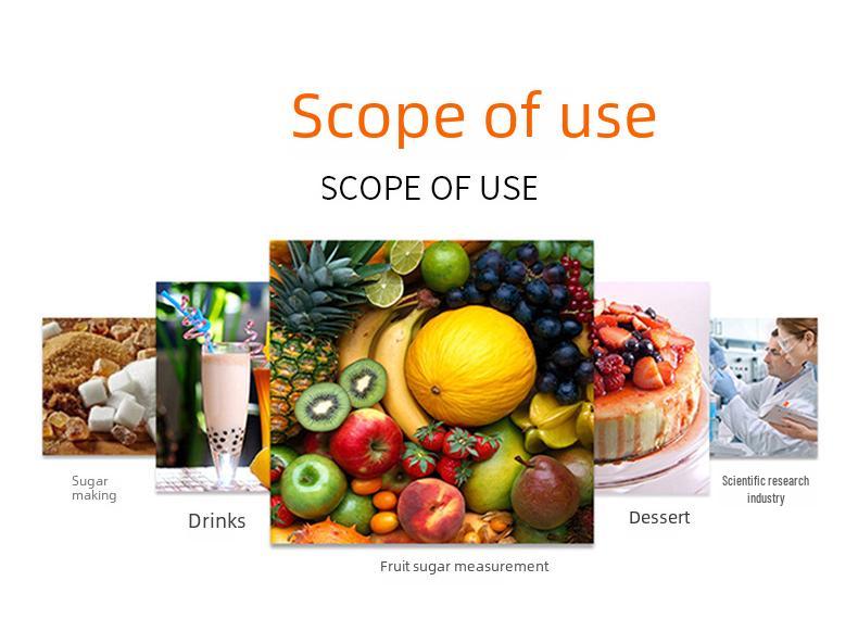 Цифровой дисплей Фруктовый и соковый сахаромет Рефрактометр