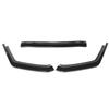Compatible with 15-21 Subaru STI: Three-Piece Front Lip Splitter for Subaru WRX CS Style JDM