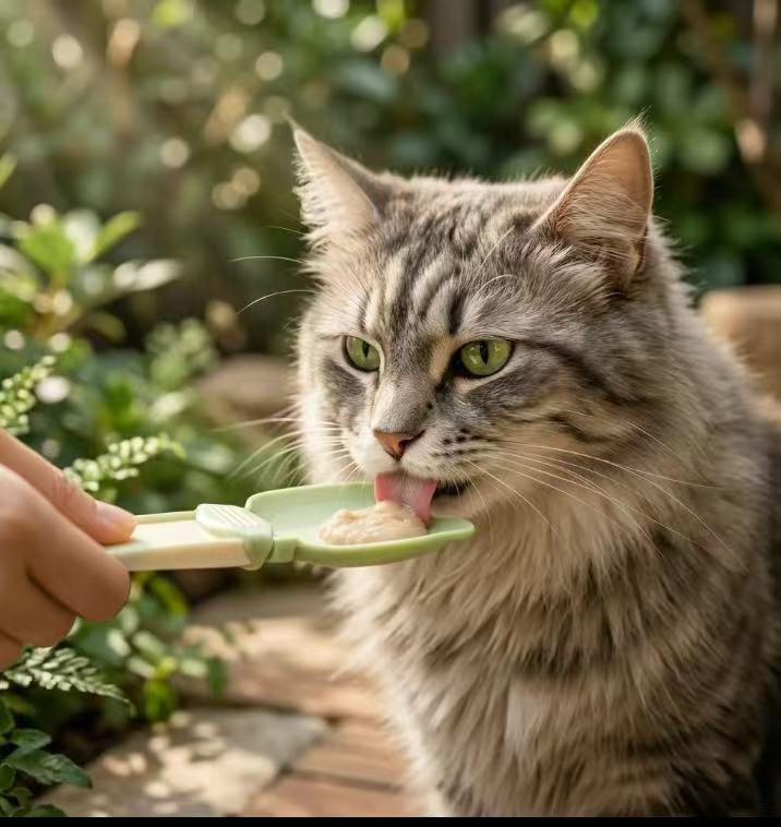 A highly useful tool Comprehensive: Universal Pet Treat Feeding Spoon, Mess-Free Squeezer Tool for Creamy Snacks