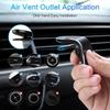Universal Magnet Car Air Vent Holder Clip Stand Magnet Outlet Car Suction Metal Customization Magnetic Gift Bracke Phone Holder