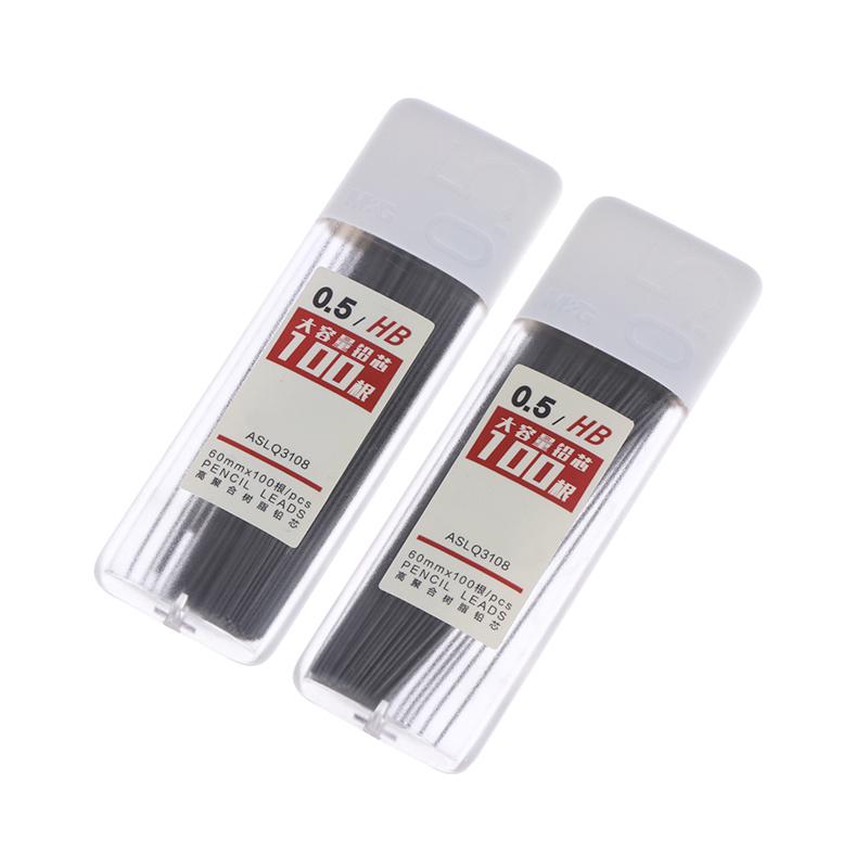 200 шт., стержни для механических карандашей, стержень для карандашей 2B/Hb, автоматический стержень для карандашей