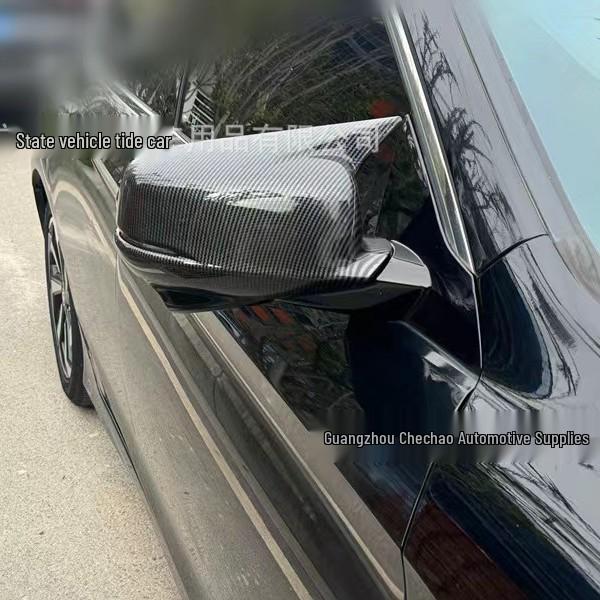 Накладки на зеркала заднего вида "Бычьи рога" из углеродного волокна для Honda Accord 2013-2017