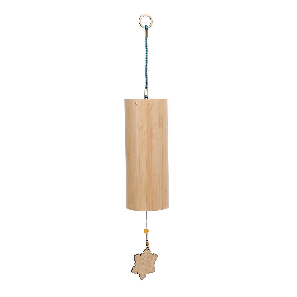 Chord Windbell Bambusoideae Minor Wind Chime Bell Indoor Outdoor Garden Patio Relaxation Home Decoration