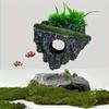 Aquarium Micro Decoration Rockery Retro Climbing Pet Fish Tank Landscaping Ornaments Stone Shrimp Hiding House