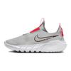 Кроссовки детские Flex Runner 2 GS Light Smoke Team Red Серый Светло-серый Белый DJ6038-009