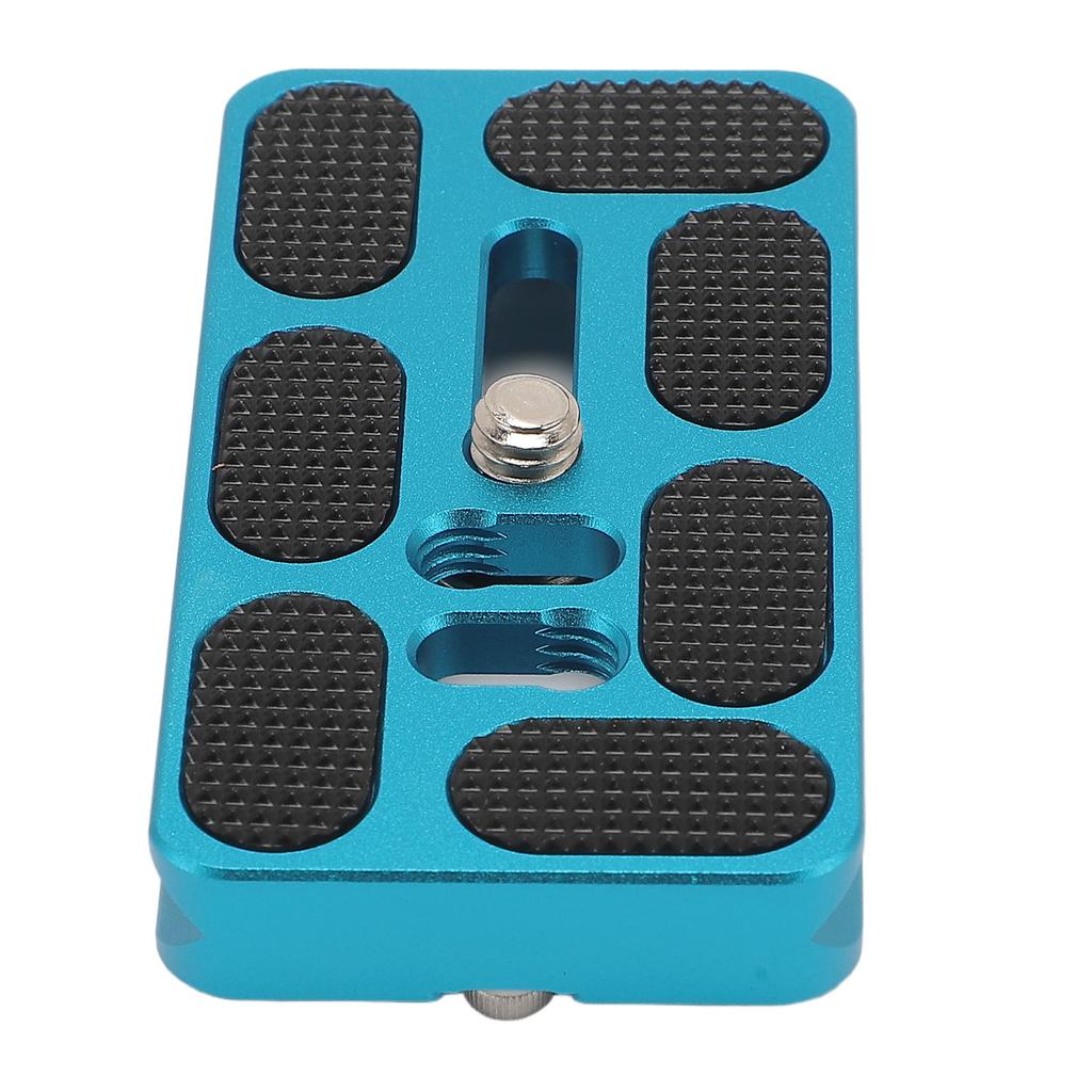 Universal Quick Release Plate Aluminum Alloy Rubber Tripod Ball Head Quick Release Plate with 14