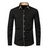Outdoor Casual Shirt For Men Lapel Breathable Slim Top High Quality Design Street Wear Casual Shirt For Men