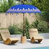 Balinese Sun Umbrella Blue 215 x 215 x 260 cm