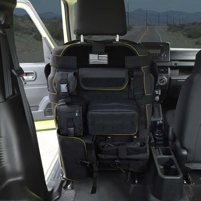 Car Multifunctional Front Seat Cushion Cover Storage Bag Fit For Universal Cars For Jeep For Jimny For Ford Stowing Tidying