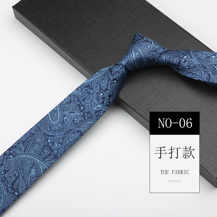 Мужской галстук, деловой ручной узкий 6 см модный рубашка, узор костюма повседневный