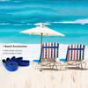 Outdoor Beach Chair Towel Fixed Elastic Ties Windproof Towel Crabel Towel Strap Holder
