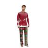 Christmas Print Family Outfit Long Sleeve Top + Pants Set Family Outfit