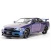 2025 Новый 1:24 Nissan Skyline GTR R34 литая модель автомобиля из сплава металла Форсаж коллекционная игрушка на день рождения для детей подарки