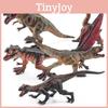 Юрский Период Динозавр Велоцираптор Тираннозавр Модель ПВХ Фигурка Для Детей и Коллекционеров