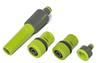 4-Piece Sprinkler Set for 3/4" Hose Quick Connectors Straight Sprinkler