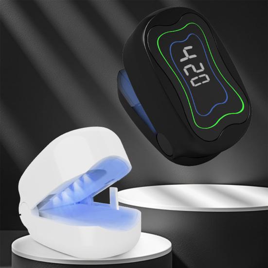Nail Fungus Treatment Light 910nm Infrared Light 460nm Blue Light Toenail Fingernail Fungal Cleaning Onychomycosis Removal Device LED Therapy Lamp