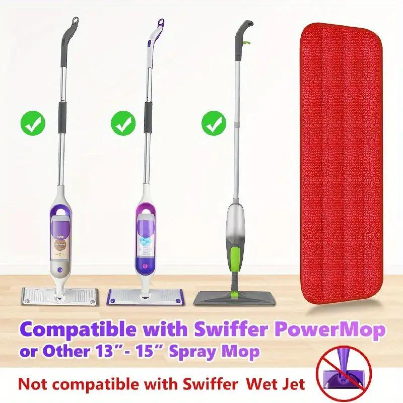 Многоразовые насадки из микрофибры для швабры Swiffer PowerMop