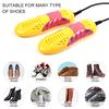Voilet Light Shoe Dryer Heater Warmer Boot Deodorant Dehumidify Device Plastic EU Plug